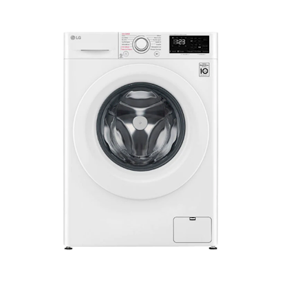 LG 7KG Front Load Washing Machine, White