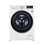 LG, Front Load Washing Machine, 10.5 KG, 1400 RPM, White
