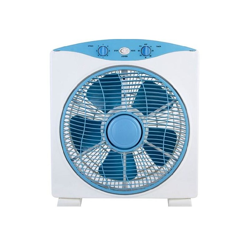 National, Box Fan, 40 Watts, 12 Inches, Blue