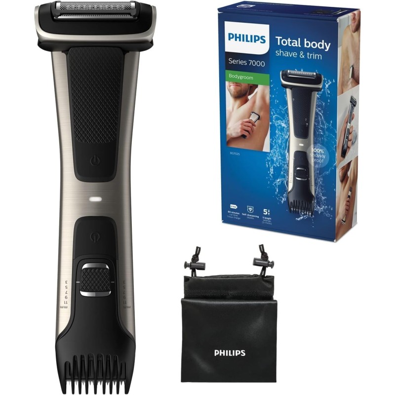Philips, Bodygroom Series 7000 Showerproof Groin & Body Trimmer