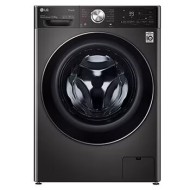 LG WM 12/8kg Washer & Dryer, AI DD™, Black Steel Color