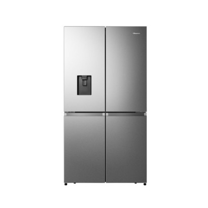 Hisense, Four Doors Refrigerator, 26 Cubic Feet, 583 L, Stainless Steel