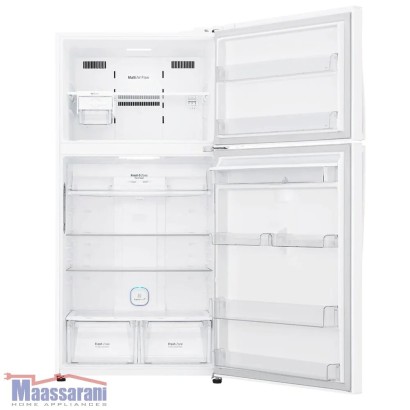 LG Top Mount Refrigerator 29 Cubic Feet 630 L White