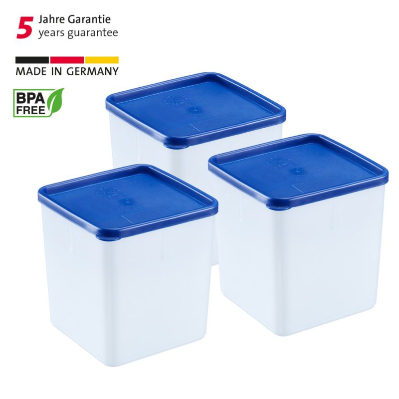 Westmark, 3 Deep Freezing Containers , 1.25 L