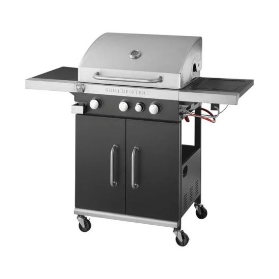 Grill Meister, 3 In1 Stainless Steel Gas Grill