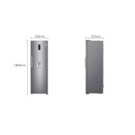 LG Twin Freezer, Smart Inverter 324L Stainless