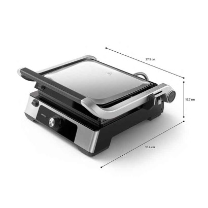 Philips Series 5000 Contact Grill, 2200W, Silver