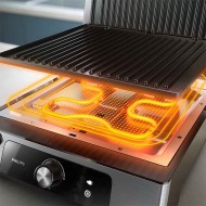 Philips Series 5000 Contact Grill, 2200W, Silver