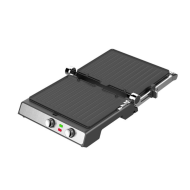 Campomatic 2000 Watts Contact Grill, Stainless Steel