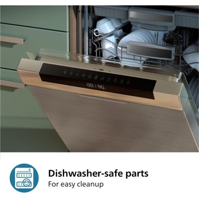 Philips Dual Air Fryer, 9L, 2750W, Black