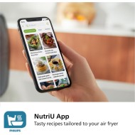 Philips Dual Air Fryer, 9L, 2750W, Black