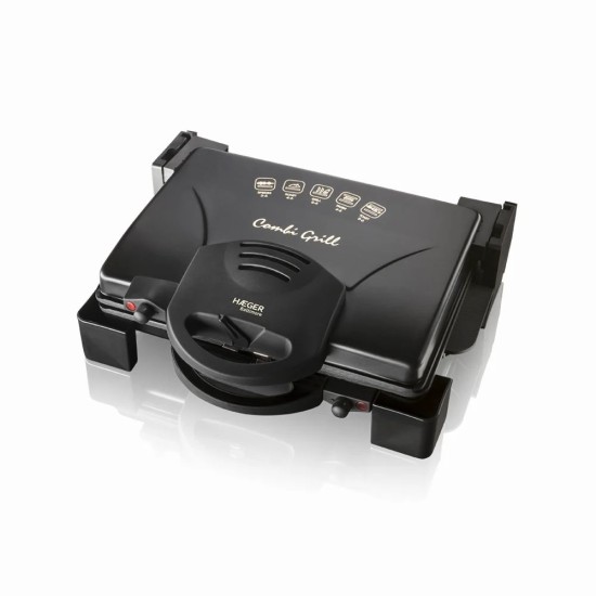 Haeger Baltimore Electric Grill, 1900 Watts, Black