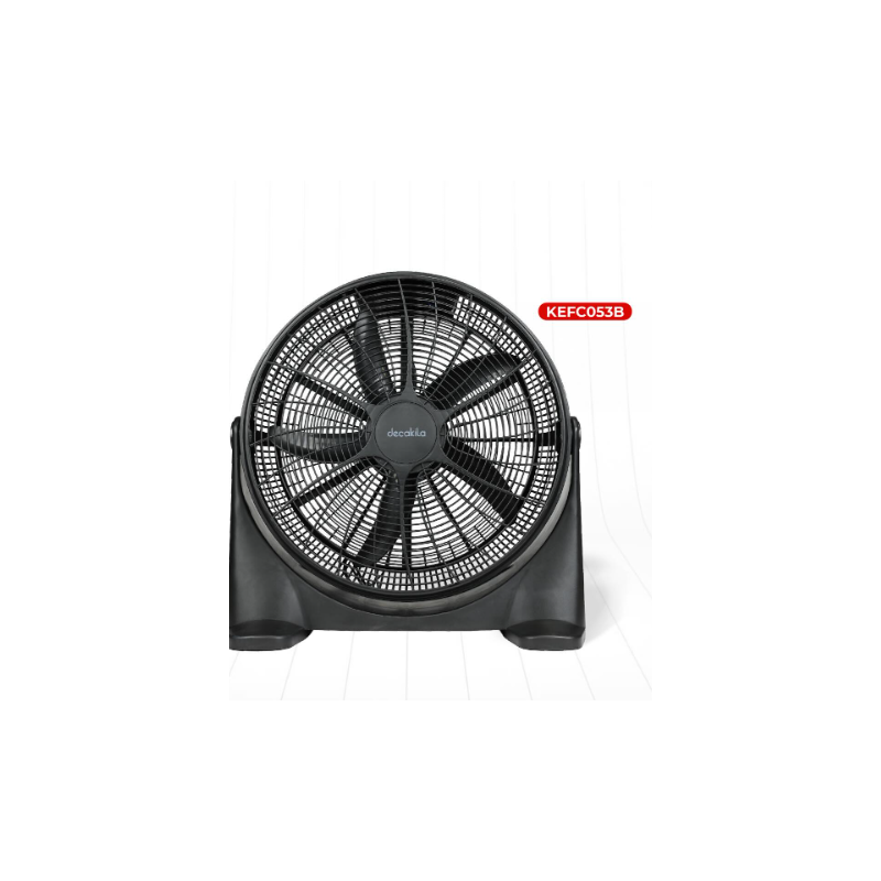 Dacakila 20" Silent Floor Fan, Black