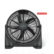 Dacakila 20" Silent Floor Fan, Black
