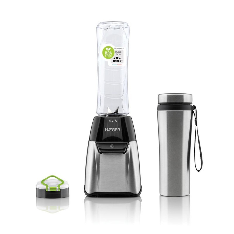 Haeger Mini Glass Blender, 350 Watts, 600 ML