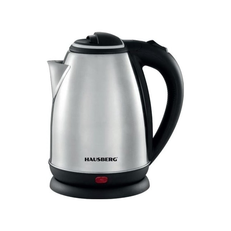 Hausberg Electric Kettle, 1.8 L, 1500 Watts, Silver