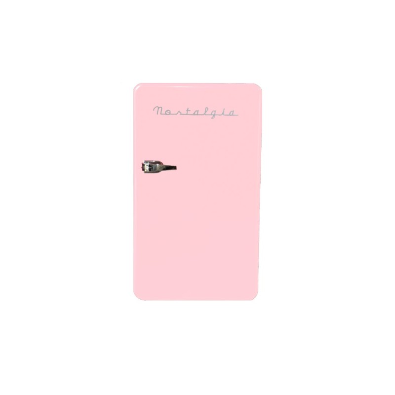 Nostalgia Retro Fridge One Door, Pink