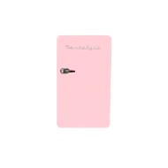 Nostalgia Retro Fridge One Door, Pink