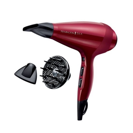 Remington Silk Dryer, 2400 Watts, Red