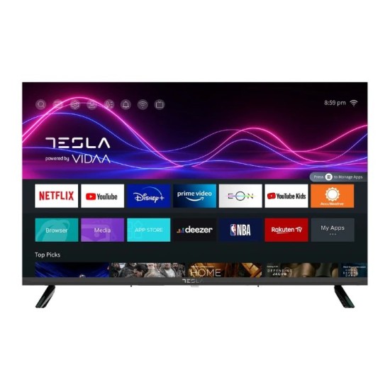 Tesla 32" FHD Smart TV, VIDAA OS, HDMI, USB, WIFI