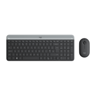 Logitech Slim Wireless Keyboard & Mouse Combo, English Layout