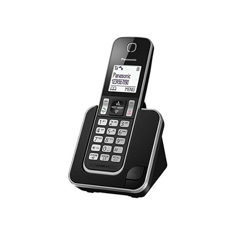 Panasonic Digital Cordless Phone, Black