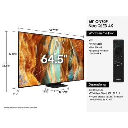 Samsung, NEO QLED 65" Smart QN70