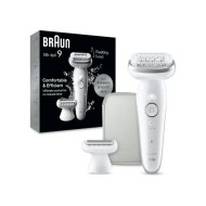Braun Silk-épil 9 Wet & Dry Epilator, With Lady Shaver Head & Trimmer Comb
