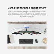 Samsung 27" Essential S3 Series FHD Curved Computer Monitor