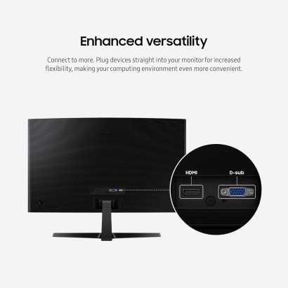 Samsung 27" Essential S3 Series FHD Curved Computer Monitor