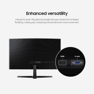 Samsung 27" Essential S3 Series FHD Curved Computer Monitor