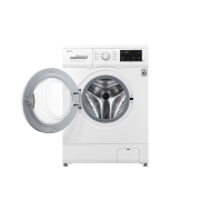 LG 8KG Front Load Washer, Direct Drive Motor, 6 Motion, White
