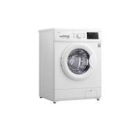 LG 8KG Front Load Washer, Direct Drive Motor, 6 Motion, White