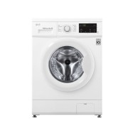 LG 7K Front Load Washer, 1200 RPM, White