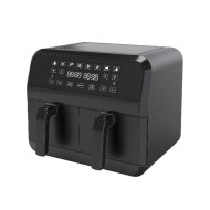 Campomatic 9L Dual Air Fryer, 1700 Watts, Black