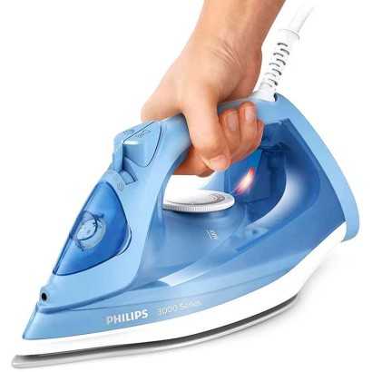 Philips Series 3000 Solepla Ceramic Steam Iron, 2200 Watts, Blue