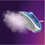 Philips Series 3000 Solepla Ceramic Steam Iron, 2200 Watts, Blue