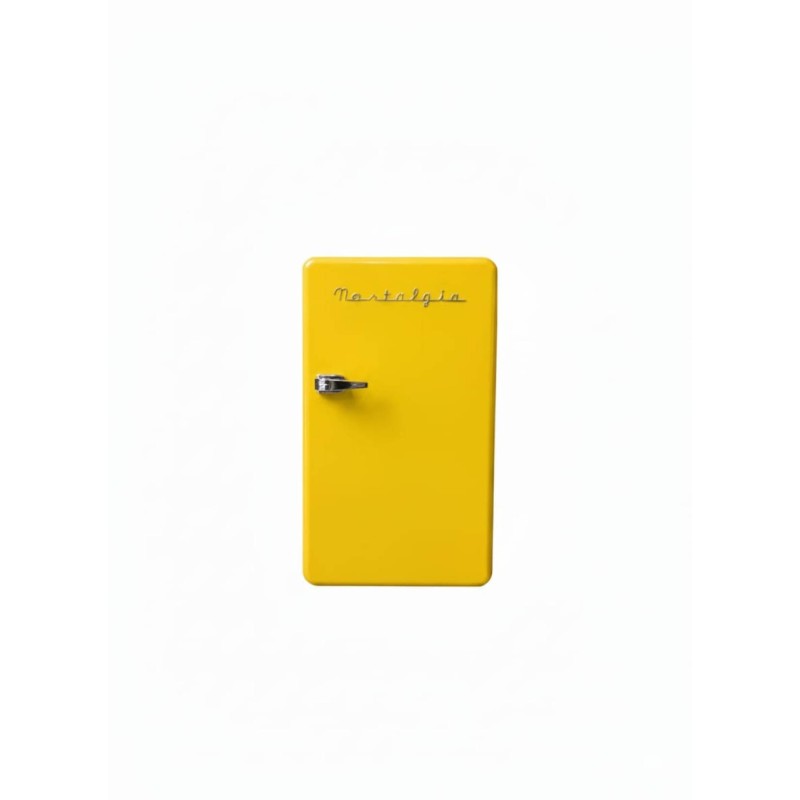 Nostalgia 90 L Retro Fridge, Single Door, Yellow