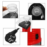 Hausberg Electric Popcorn Maker, 1200 Watts, Red