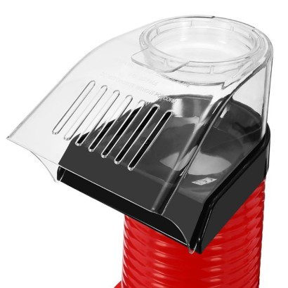Hausberg Electric Popcorn Maker, 1200 Watts, Red