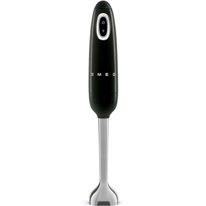 Smeg 700 Watts Hand Blender, Turbo Function & Flow blend Cutting System, Black