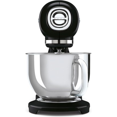 Smeg Retro 50s Vintage Style Stand Mixer, 10 Speeds, Black