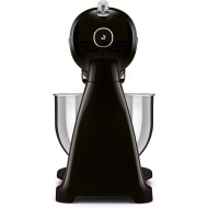 Smeg Retro 50s Vintage Style Stand Mixer, 10 Speeds, Black