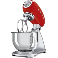 Smeg 800 Watts Planetary Stand Mixer, Red