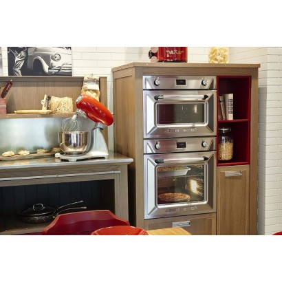 Smeg 800 Watts Planetary Stand Mixer, Red