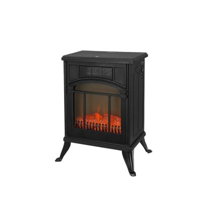 Zilan Fireplace Ceramic Heater, 1900 Watts, Black