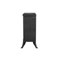 Zilan Fireplace Ceramic Heater, 1900 Watts, Black
