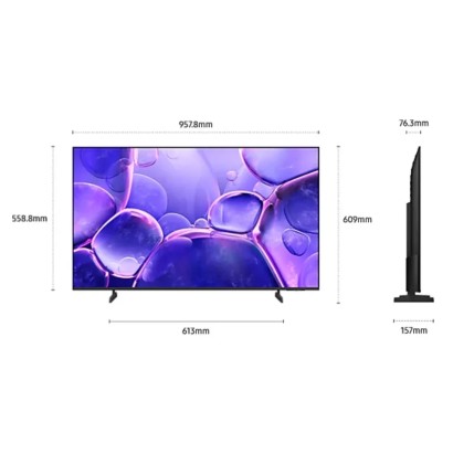 Samsung, 43" Crystal UHD , 4K smart U8000F