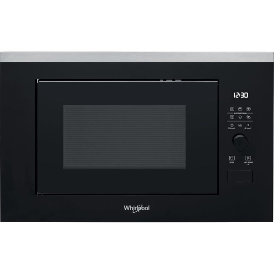 Whirlpool Built-In Microwave Oven, 900 Watts, 25 L, Black