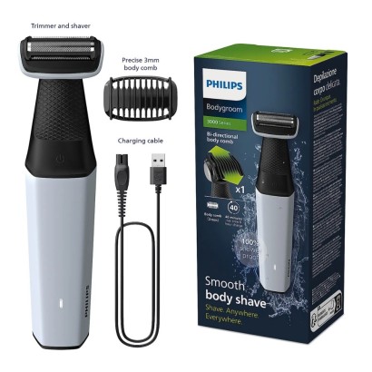 Philips Series 3000 Bodygroom Showerproof Groin & Body Trimmer
